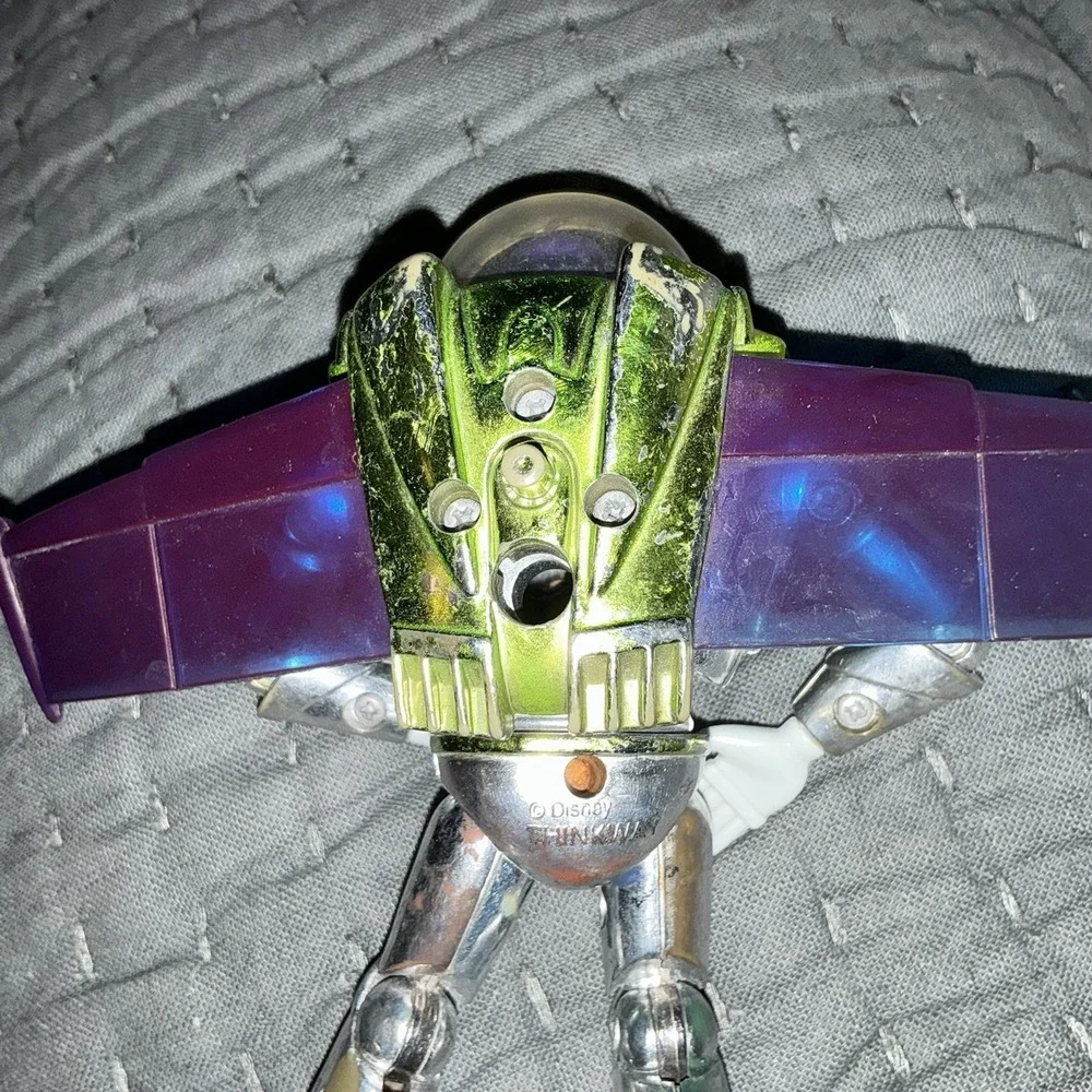 Toy Story Buzz‎ Lightyear Figure Limited Metallic Silver THINKWAY